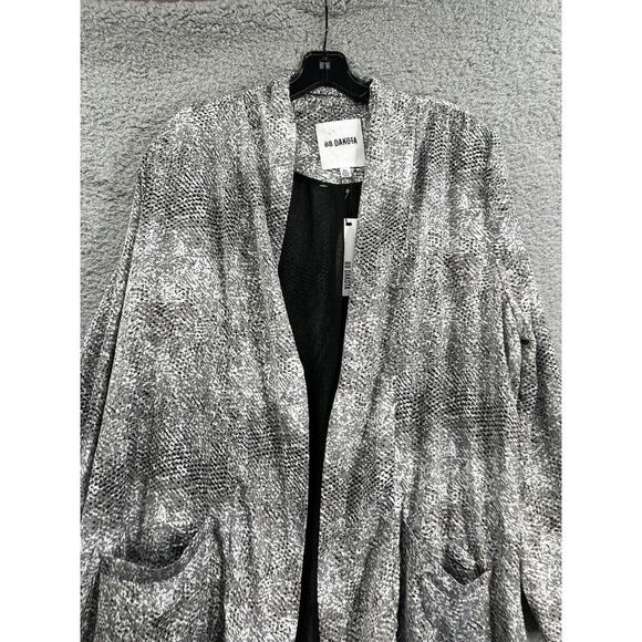 BB Dakota Snakeskin Print Size 1X Open Duster New - Picture 4 of 11